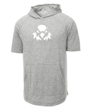 IceHawk Sports Short Sleeve Lightweight Hoodie